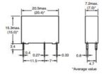 Ρελέ Ηλεκτρομαγνητικό 12VDC 5A 1 Επαφής N.O 4 Pin για PCB Omron G5NB-1A-E 12VDC - Image 2