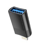 Hoco Adaptor OTG Lightning Αρσενικό σε USB-A 2.0 Θηλυκό UA17 - Image 3