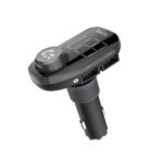 Hoco E45 FM Transmitter Αυτοκινήτου με Bluetooth, USB 2x USB-A 2.4A Max. & Κάρτα SD Μαύρο - Image 2
