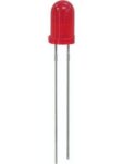 LED Κόκκινο Φ5mm 1.95÷2.5V 700÷1300mcd 20mA 30° Kingbright L-7113SURDK