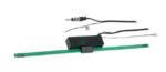 4Carmedia ANT.NS02 Κεραία FM/ΑΜ Αυτοκινήτου 34cm Αυτοκόλλητη με Ενισχυτή Πράσινη