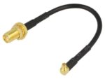 Καλώδιο SMA Θηλυκό σε MMCX Αρσενικό Γωνία RG174 10cm JC Antenna AD.ANT.017