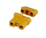 Βύσμα AS120-F Τροφοδοσίας DC 60Α Θηλυκό 2 Pin & 4  Pin Εντολής Κολλητό για Καλώδιο 6mm Amass 09441 AS120-F