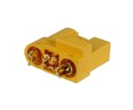 Βύσμα AS120-F Τροφοδοσίας DC 60Α Θηλυκό 2 Pin & 4  Pin Εντολής Κολλητό για Καλώδιο 6mm Amass 09441 AS120-F - Image 2