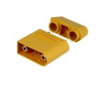 Βύσμα AS120-M Τροφοδοσίας DC 60Α Αρσενικό 2 Pin & 4  Pin Εντολής Κολλητό για Καλώδιο 6mm Amass 09442 AS120-M