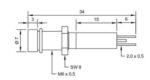 Ενδεικτική Λυχνία LED Κόκκινη Φ6mm 24VDC IP40 με Faston CML 19030353 - Image 2
