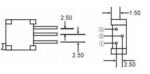 Ποτενσιόμετρο Trimmer Πολύστροφο Κάθετο 50kΩ 10x9.5x4.8mm SR Passives T910Y-50K - Image 2