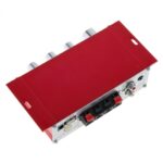 MegaSound MA-180 Ενισχυτής Ήχου 2x20W 4-16Ω 12VDC Χωρίς Τροφοδοτικό Κόκκινος-Ασημί - Image 5
