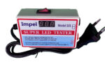 Super LED Tester με Οθόνη, 0-300VDC 18W 20/40mA Impel 101