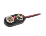 Βύσμα (clip) για Μπαταρίες 9V 6F22/6LR61 με Καλώδιο 150mm BS-IR 150MM
