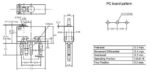 Microswitch Snap Action, SPDT 0.1A/30VDC για PCB Panasonic AV400461 - Image 2