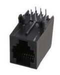 Βύσμα RJ12 6P6C Θηλυκό για PCB Γωνία Encitech RJJ66NFRA