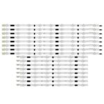 LED Backlight 6 & 9 LED για Samsung 46" BN96-25308A / BN96-25309A Σετ 16τμχ