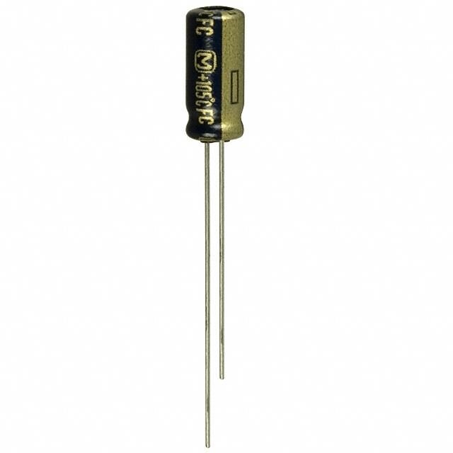 867173-o1-1.jpg Πυκνωτής Ηλεκτρολυτικός 27μF 35VDC 105°C Low ESR: 0.8Ω Φ5x11mm Panasonic EEUFC1V270 - Image 1