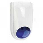 Alean ARL-603/AL630 Σειρήνα Συναγερμού Εξωτερικού Χώρου 115dB με Flash Μπλε Χρώματος