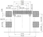 Βύσμα USB-C 2.0 16 Pin 5A Θηλυκό Οριζόντιο για PCB SMT GCT USB4110-GF-A - Image 5