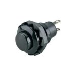 Πιεζοδιακόπτης Push ON SPST-NO, 1.5A/250VAC Φ12.7mm Μαύρος SCI R13-502A-05-BB - Image 2