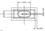 Κομβίο για Συρταρωτό Διακόπτη Μαύρο, 23x11x11mm, για Άξονα 4mm Cliff CS1 TYPE B BLACK - Image 2