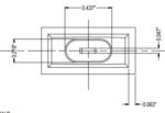 Κομβίο για Συρταρωτό Διακόπτη Κόκκινο, 23x11x11mm, για Άξονα 4mm CS1 TYPE B RED - Image 2
