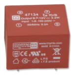 Τροφοδοτικό PCB Κλειστού Τύπου In: 85÷265VAC Out: 12VDC 0.27A/3.2W Myrra 47134