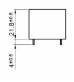 Τροφοδοτικό PCB Κλειστού Τύπου In: 85÷265VAC Out: 12VDC 0.27A/3.2W Myrra 47134 - Image 4