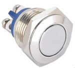 Πιεζοδιακόπτης OFF-(ON) 2 Pin SPST, Φ16mm 2A/36VDC IP65 IK08 Onpow GQ16F-10/N