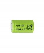 JJJ Επαναφορτιζόμενη Μπαταρία Ni-ΜΗ 1/2A 1.2V 1100mAh Φ16.3x27.4mm J-1/2A1100