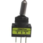 Διακόπτης Μοχλού Toggle OFF-ON 3 Pin SPST, 20A/12VDC, με Κόκκινο LED, Φ12.2mm SCI R13-61L2 - Image 2