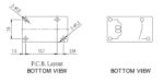 Ρελέ Ηλεκτρομαγνητικό 15VDC 10A 1 Επαφής N.O 4 Pin για PCB Amphenol AHQSH115LM1F00G - Image 3