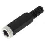 Βύσμα DC 5.5x2.1mm Αρσενικό Καλωδίου Κολλητό PC-GP2.1