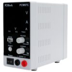PCWork PCW07C Τροφοδοτικό Εργαστηρίου 1 Καναλιού Switching 0÷30VDC 0÷5A με Θύρα USB 17.4x15.5x7.9cm - Image 3
