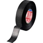 Υφασμάτινη Ταινία PET 19mm x 25m Πάχος 0.16mm 125°C Μαύρη Tesa 51025-00002-10