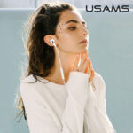 Usams EP-41 In Ear Hands Free με Βύσμα Lightning 1.2m Λευκά - Image 5