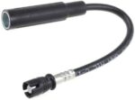 Adaptor Κεραίας Αυτοκινήτου DIN Θηλυκό σε Raku II Θηλυκό με Καλώδιο 15cm Μαύρο Per.Pic A9610/A