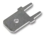 Ακροδέκτης Faston Ίσιος Αρσενικός 6.3mm για PCB Επικασσιτερωμένος Ορείχαλκος Ninigi FS1536
