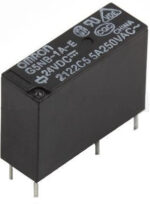 Ρελέ Ηλεκτρομαγνητικό 24VDC 3A 1 Επαφής N.O 4 Pin για PCB Omron G5NB-1A 24VDC
