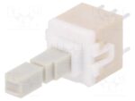 Πιεζοδιακόπτης OFF-ON με Συγκράτηση 6P DPDT 9.2x9.8x23mm για PCB C&K PVA2 EE H2 1.7N V2
