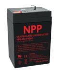 NPP Μπαταρία Μολύβδου 6V 5Ah 70x48x101mm Ακροδέκτες F1 4.8mm NP6-5Ah