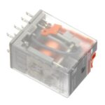 Ρελέ Ηλεκτρομαγνητικό 230VAC 10A 3 Επαφών 3PDT 11 Pin για PCB 1SVR405612R3000 ABB - Image 2