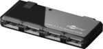 Goobay 4 Port USB 2.0 HUB Μαύρο 95670