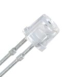 LED Μπλε Πάγου Φ5mm 12VDC 2200mcd 140° 14mA Optosupply OSB64L5A7E1A-CRLED14 - Image 2