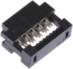 Βύσμα IDC 8 Pin Θηλυκό Βήμα 2mm για Καλωδιοταινία 28AWG Amphenol 89361-708LF - Image 2