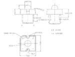 LED Super Flux Κόκκινο για PCB 1.8÷2.4V 1120÷2500mcd 20mA 60° 7.62x7.62mm Optosupply OSHR7161D - Image 2