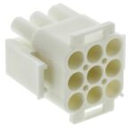 Βύσμα MATE-N-LOK 9 Pin Αρσενικό/Θηλυκό με Βήμα 6.35mm για Καλώδιο, Χωρίς Επαφές TE Connectivity 350720-1 - Image 2