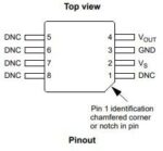 Αισθητήρας Πίεσης 15÷115kPa 4.75÷5.25VDC Αναλογικός, Absolute, NXP MPXH6115A6UNXP - Image 3