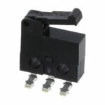Microswitch Snap Action με Έλασμα 6.3mm, SPDT 0.5A/30VDC, THT 2.5mm Γωνία Omron D2MQ-4L-1-R