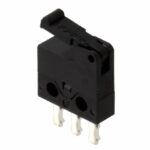 Microswitch Snap Action με Έλασμα 6.3mm, SPDT 0.05A/30VDC, THT 2.5mm Omron D2MQ-4L-105-1