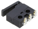 Microswitch Snap Action με Έλασμα 6.3mm, SPDT 0.5A/30VDC, 0.5N, THT Γωνία Diptronics MS4-5L11RSGQ