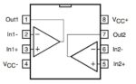 Ολοκληρωμένο LM393D SMD Dual Comparator 2÷36V SO8 STMicroelectronics - Image 2