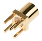 Βύσμα MMCX Θηλυκό THT για PCB Amphenol MMCX6251N1-3GT30G-50 - Image 2